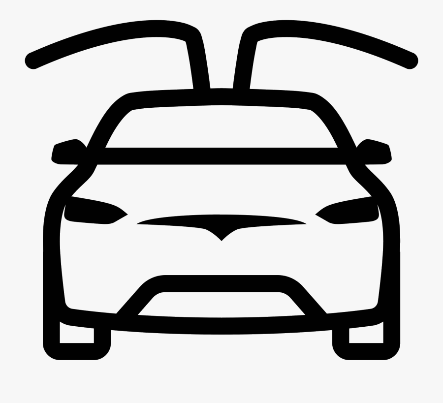Tesla Model X Vinyl Decals & Stickers