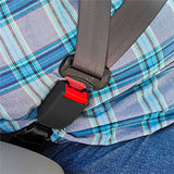 Mustang Mach-E Seat Belt Extender, 7" Belt Style, Black, 2021-2025