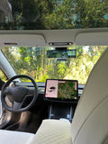 Tesla Model S, 3, X, Y, Inside Rear-View Mirror, Wide-Angle View, Convex Clip On