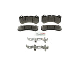 Bosch Blue Semi-Metallic Front Brake Pads with Hardware for Rivian R1T, R1S, 2022-2025