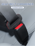 Chevy Bolt EV, EUV Seat Belt Buckle Cover Anti-Scratch Protector, Suede Leather