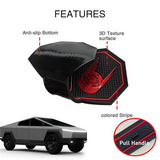 Give your Tesla Cybertruck drink console a new look with this silicone cup liner from Dailysaless! Tesla Cybertruck 2024 Made of non-slip high-quality silicone Easy to install, remove, and clean Keeps items secure from rattling and slipping Ch...