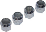 Tesla Model S, 3, X, Y, Cybertruck Lug Nuts, Open End, Chrome, M14x1.5, 2012-2025