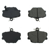Smart Car Fortwo Posi-Quiet Semi-Metallic Front Brake Pads, 2004-2015