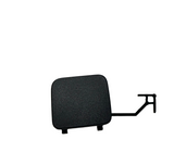 Mustang Mach-E Rear Bumper Tow Hook Cover Cap, 2021-2024
