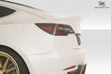 Tesla Model 3 Duraflex GT Concept Rear Wing Spoiler, 1 Piece, 2017-2021