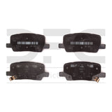 Tesla Model X DFC 5000 Advanced Ceramic Front Disc Brake Pads, 2016-2021