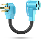 Tesla Model S, 3, X, Y NEMA 14-30P to 14-50R EV Charger Adapter Cord, 30 Amp Dryer to 50 Amp

