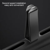 Smart Car Fortwo Vent Clip Air Freshener, 5 Scents Sticks, Black Aluminum