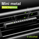 Smart Car Fortwo Vent Clip Air Freshener, 5 Scents Sticks, Black Aluminum