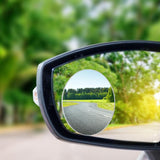 Smart Car Fortwo Convex Rearview Mirror 360 Degree Wide Angle Round Convex Mirror Blind Spot Mirror
