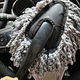Interior, Exterior Car Microfiber Dash, Paint Duster Brush Cleaning Tool