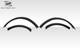 Tesla Model S Duraflex RVS Front Fender Flares, 4 Piece, 2012-2021