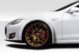 Tesla Model S Duraflex RVS Front Fender Flares, 4 Piece, 2012-2021