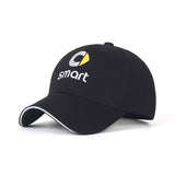 Smart Car Fortwo Hat, Low Profile Design, Black With Logo