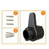 EV, Electric Vehicle J1772 Connector Holder Holster Dock Wall Mount Organizer