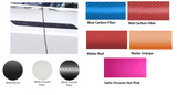 Tesla Model X Door Handle Decal Wrap, 4pc Set