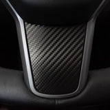 Tesla Model 3, Y, Steering Wheel Lower Decal Sticker, Many Colors