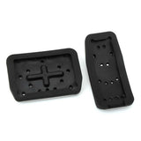 Tesla Model 3, Y, Aluminum Performance Pedal Pad Covers, Red