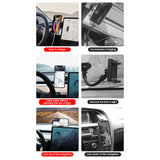 Tesla Model 3, Y Center Screen Side Cell Phone Holder Mount, Black