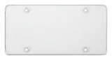 Chevy Volt Clear Flat Shield License Plate Cover