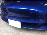 Tesla Model Y No-Hole Front License Plate Installation Kit, 2020-2024