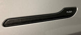 Tesla Model 3, Y, Door Handle Protection Clear Decal Wrap with Word "Push", 4pc Set, 2017-2024