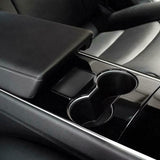 Tesla Model 3, Y, Car Engine Start Card Key Position Frame Console Holder, 2017-2024