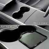 Tesla Model 3, Y, Car Engine Start Card Key Position Frame Console Holder, 2017-2024