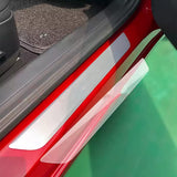 Tesla Model 3, Y, Transparent Protective Film Door Sill TPU Film Protectors, Clear