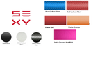 Tesla Logo Vinyl Decal Sticker "SEXY", Many Colors