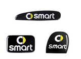 Smart Car Fortwo Cigarette Lighter Central Console & Storage Box 3D Stickers, 2015-2020