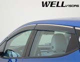 Chevy Bolt EV Side Window Deflectors W/ Chrome Trim, 2017-2023