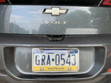 Chevy Volt Clear Flat Shield License Plate Cover