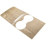Tesla Model 3, Y Center Console Vinyl Wrap, Wood Grain, 2021-2024