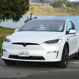 Tesla Model X SNAPPLATE Front License Plate Mount, Removable, 2021-2024